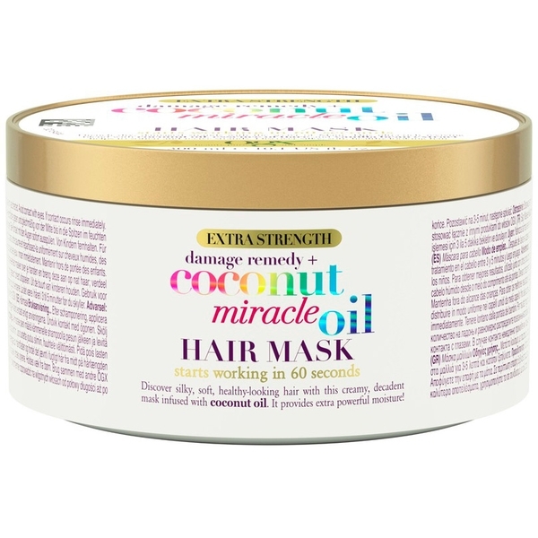 Маска для волос OGX Extra Strength Coconut Miracle Oil Hair Mask, 300 мл - Pampik