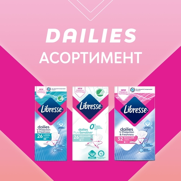 Прокладки гігієнічні Libresse Dailies Style Multistyle, 30 шт. - Pampik - 8
