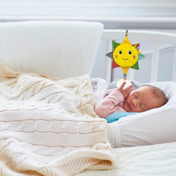 Игрушка музыкальная на кроватку Clementoni Солнышко (17795) - Pampik - 2