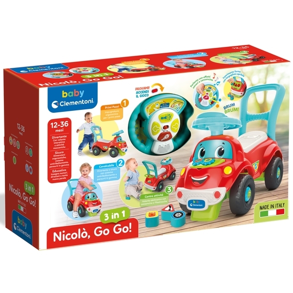 Толокар 3 в 1 Clementoni Ніколо (17747) - Pampik - 5
