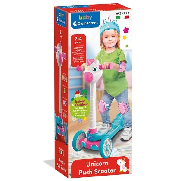 Самокат Clementoni Єдиноріг (17749) - Pampik - 4