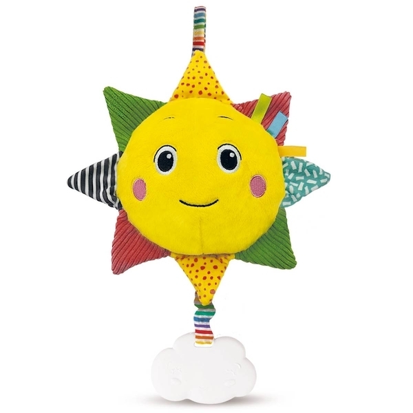 Игрушка музыкальная на кроватку Clementoni Солнышко (17795) - Pampik