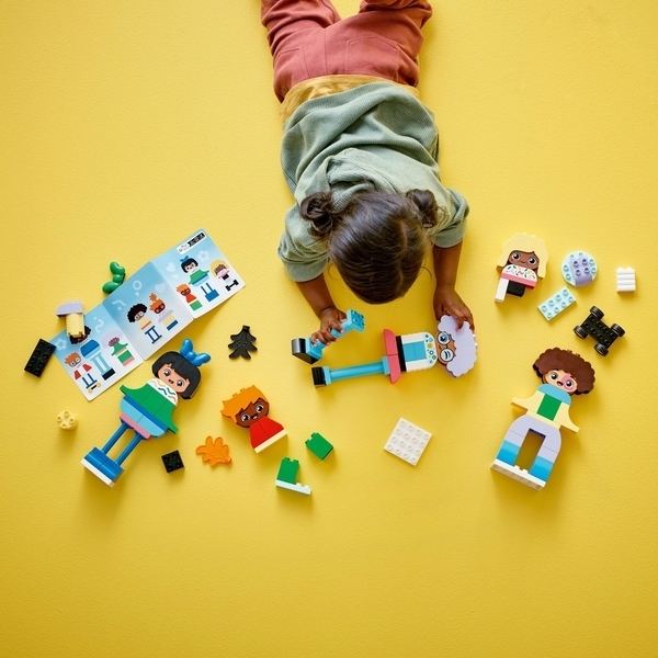 Конструктор LEGO DUPLO Конструктор людей с сильными эмоциями, 71 деталь (10423) - Pampik - 7