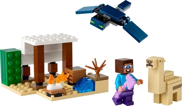 Конструктор LEGO Minecraft Експедиція Стива в пустелю, 75 деталей (21251) - Pampik - 3