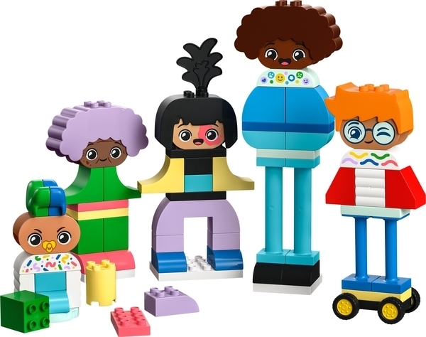 Конструктор LEGO DUPLO Конструктор людей с сильными эмоциями, 71 деталь (10423) - Pampik - 2