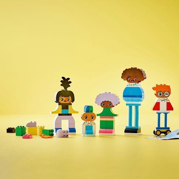 Конструктор LEGO DUPLO Конструктор людей с сильными эмоциями, 71 деталь (10423) - Pampik - 5