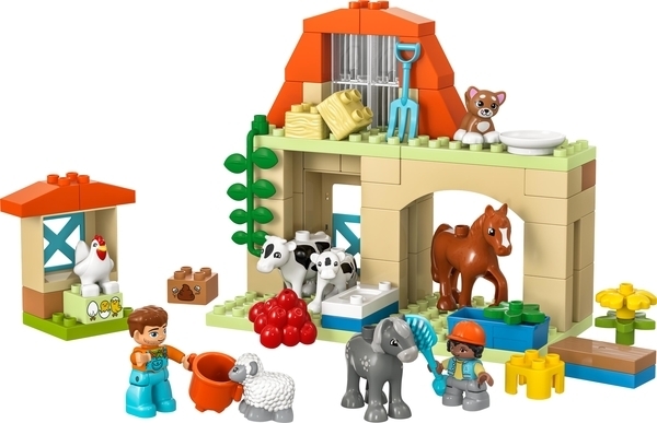 Конструктор LEGO DUPLO Догляд за тваринами на фермі, 74 деталі (10416) - Pampik - 3