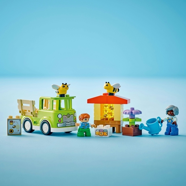 Конструктор LEGO DUPLO Догляд за бджолами та вуликами, 22 деталі (10419) - Pampik - 6