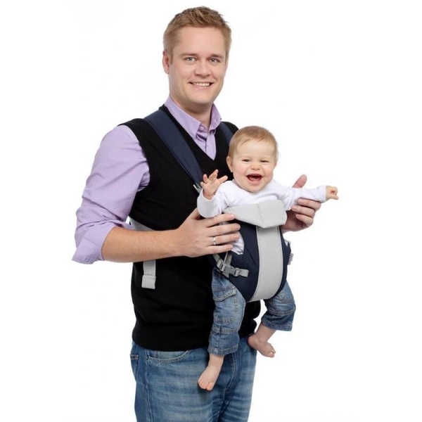 Рюкзак-кенгуру Lorelli (Bertoni) Discovery, блакитний (14783) - Pampik - 3