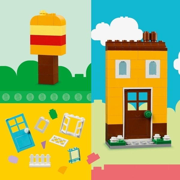 Конструктор LEGO Classic Творческие дома, 850 деталей (11035) - Pampik - 6