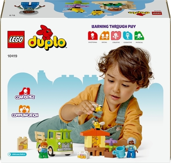 Конструктор LEGO DUPLO Догляд за бджолами та вуликами, 22 деталі (10419) - Pampik - 2