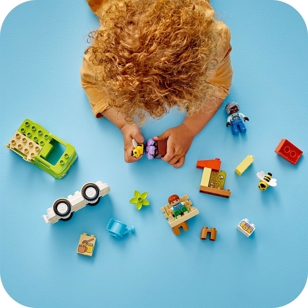 Конструктор LEGO DUPLO Догляд за бджолами та вуликами, 22 деталі (10419) - Pampik - 7