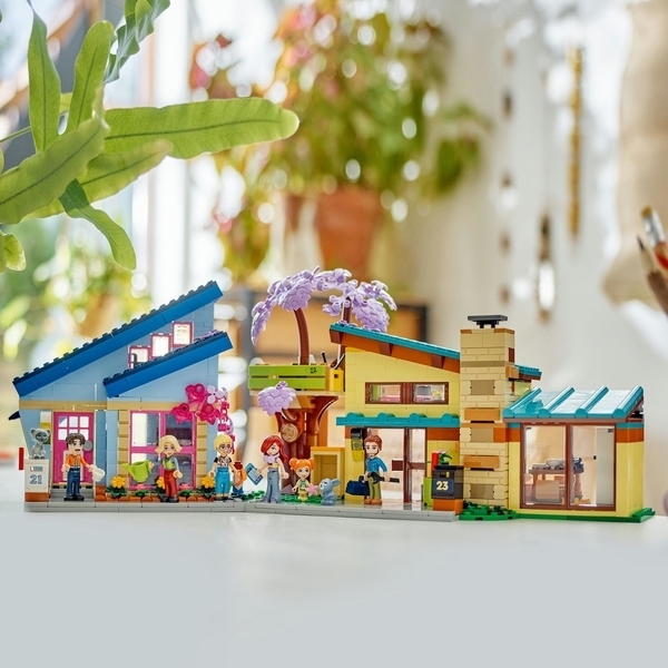 Конструктор LEGO Friends Сімейні будинки Оллі та Пейслі, 1126 деталей (42620) - Pampik - 7