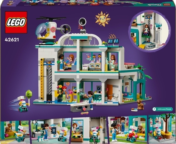 Конструктор LEGO Friends Больница в Хартлейк-Сити, 1045 деталей (42621) - Pampik - 2