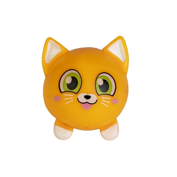 Іграшка-антистрес Kids Team Тварини-малюки Кошеня помаранчеве (CKS-10500) - Pampik