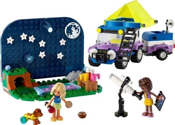 Конструктор LEGO Friends Кемпінговий автомобіль для спостереження за зірками, 364 деталі (42603) - Pampik - 3