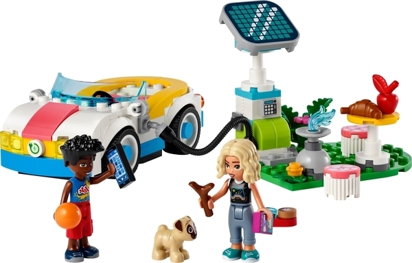 Конструктор LEGO Friends Електромобіль та зарядний пристрій, 170 деталей (42609) - Pampik - 2