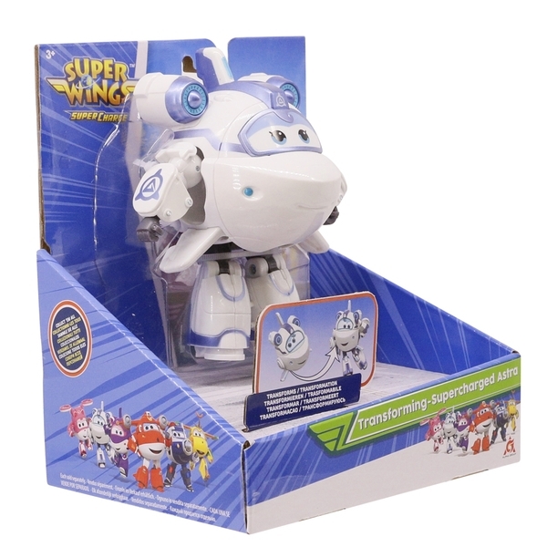 Ігрова фігурка-трансформер Super Wings Transforming-Supercharge Astra, Астра (EU740313) - Pampik - 5