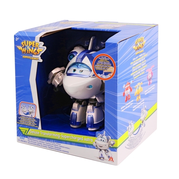 Ігрова фігурка-трансформер Super Wings Supercharge Lights&Sounds Astra, Астра (EU740433) - Pampik - 3