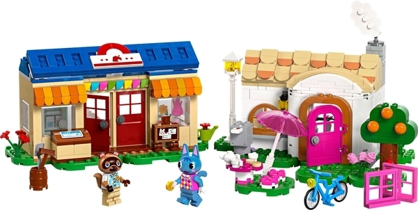 Конструктор LEGO Animal Crossing™ Ятка "Nook's Cranny" та будинок Rosie, 535 деталей (77050) - Pampik - 3