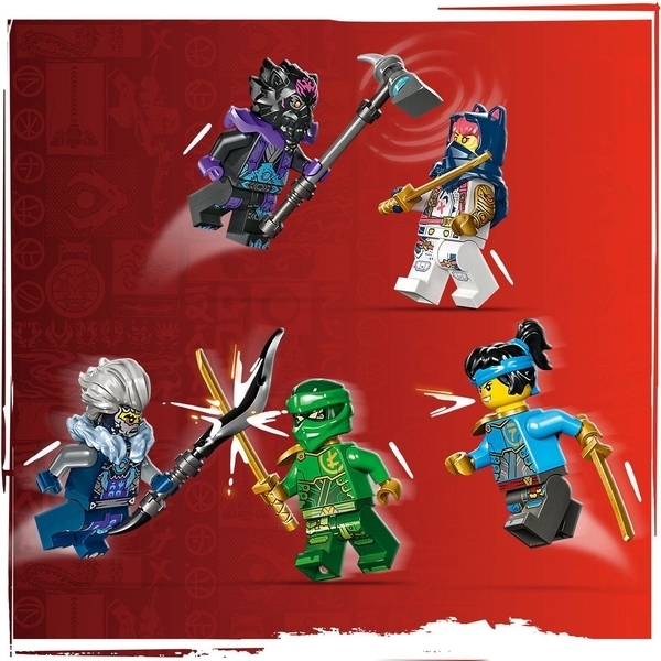 Конструктор LEGO NINJAGO Егалт Король Драконів, 532 деталі (71809) - Pampik - 5