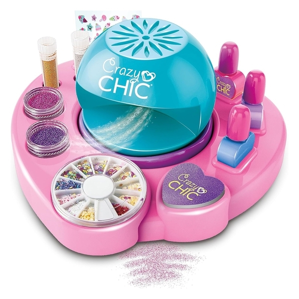 Дитячий набір для манікюру Clementoni Cool Nail Art Crazy Chic (18599) - Pampik