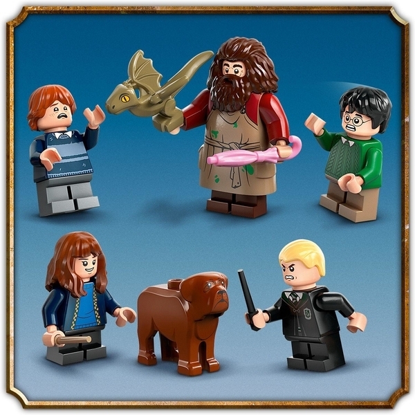 Конструктор LEGO Harry Potter Хатка Хагріда: Несподівані гості, 896 деталей (76428) - Pampik - 3