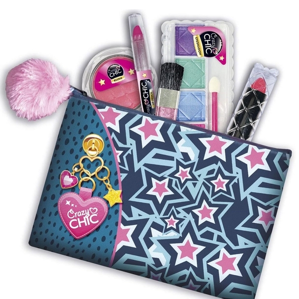 Набор детской косметики Clementoni Make Up Pochette Crazy Chic (18697) - Pampik - 2