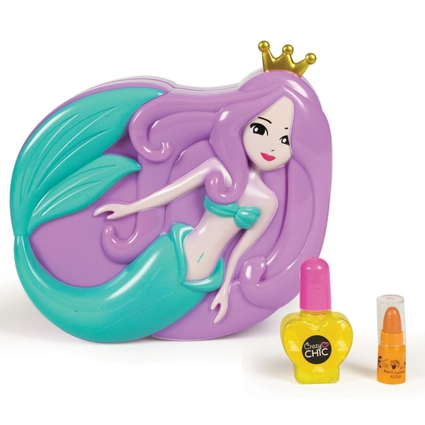 Набір дитячої косметики Clementoni Lovely Make Up. Mermaid Crazy Chic (18642) - Pampik - 2