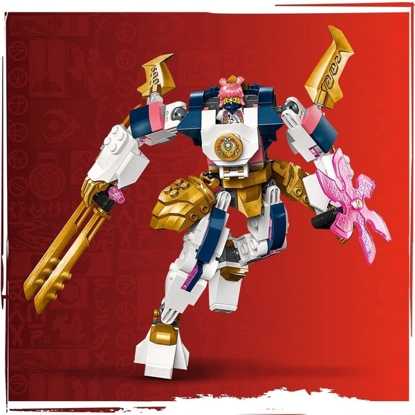 Конструктор LEGO NINJAGO Робот технічної стихії Сори, 209 деталей (71807) - Pampik - 6