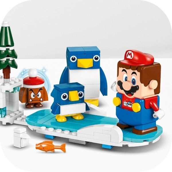 Конструктор LEGO Super Mario Снігова пригода сім'ї penguin. Додатковий набір (71430) - Pampik - 5