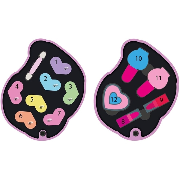 Набір дитячої косметики Clementoni Lovely Make Up. Mermaid Crazy Chic (18642) - Pampik - 3