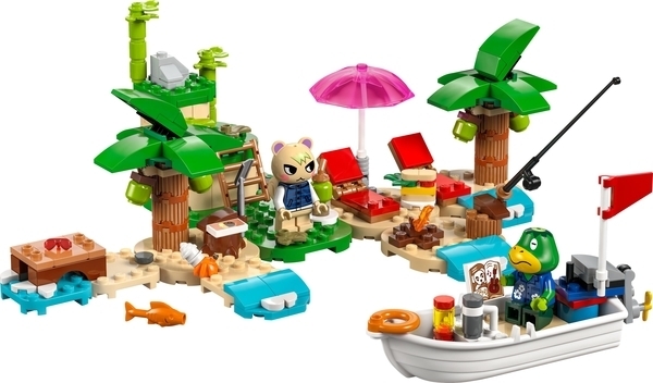 Конструктор LEGO Animal Crossing Острівна екскурсія Kapp'n на човні, 233 деталі (77048) - Pampik - 2