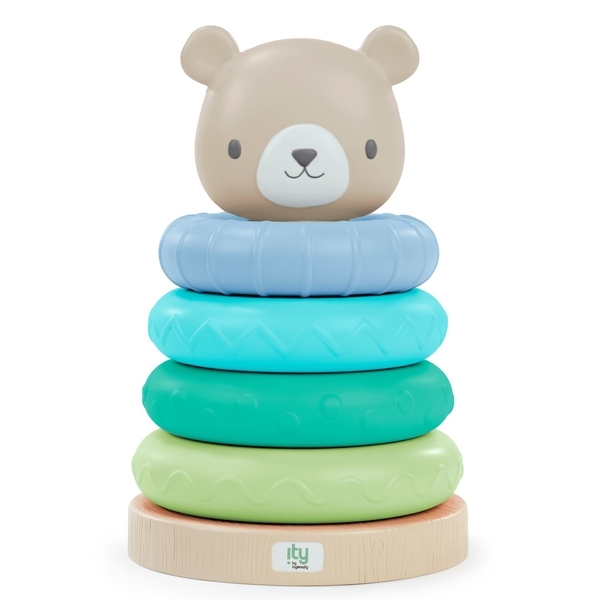 Іграшка-пірамідка Ingenuity Cutie Stacks - Nate (16879) - Pampik
