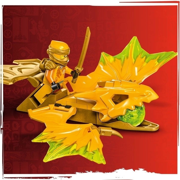 Конструктор LEGO NINJAGO Атака повсталого дракона Аріна, 27 деталей (71803) - Pampik - 6