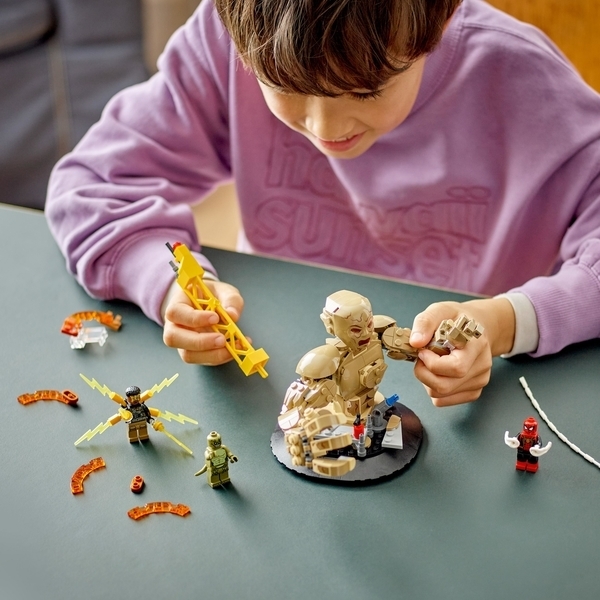 Конструктор LEGO Super Heroes Людина-павук vs. Піщана людина: Вирішальна битва, 347 деталей (76280) - Pampik - 8