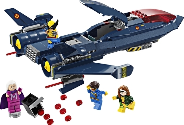 Конструктор LEGO Super Heroes X-Jet Людей Ікс, 359 деталей (76281) - Pampik - 3