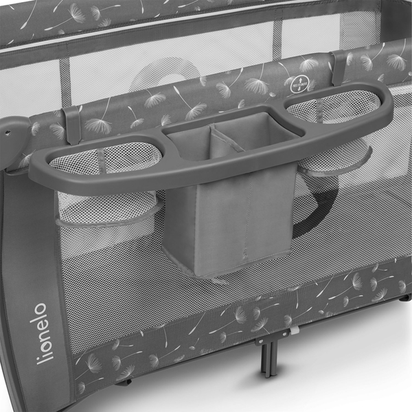 Ліжечко-манеж Lionelo Sven Plus Grey Concrete, сірий (LO-SVEN PLUS GREY CONCRETE) - Pampik - 6