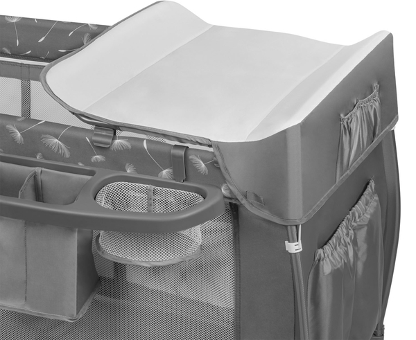 Ліжечко-манеж Lionelo Sven Plus Grey Concrete, сірий (LO-SVEN PLUS GREY CONCRETE) - Pampik - 8