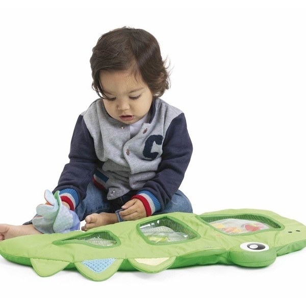 Развивающий водный коврик Chicco Крокодил, зеленый (11551.00) - Pampik - 2