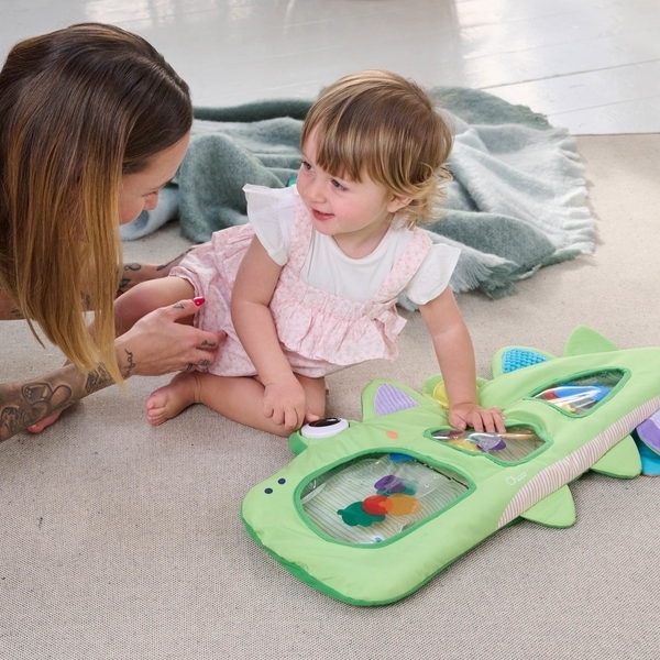 Развивающий водный коврик Chicco Крокодил, зеленый (11551.00) - Pampik - 10