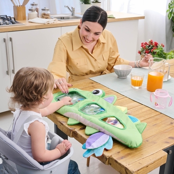 Развивающий водный коврик Chicco Крокодил, зеленый (11551.00) - Pampik - 3