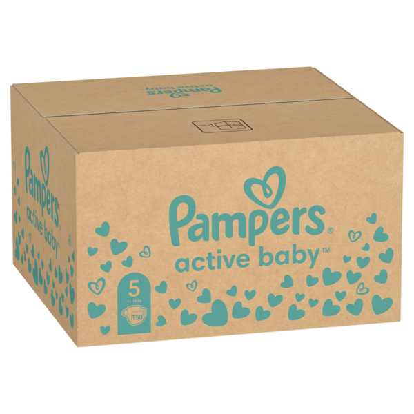 Підгузки на липучках Pampers Active Baby 5 (11-16 кг), 150 шт. - Pampik - 3
