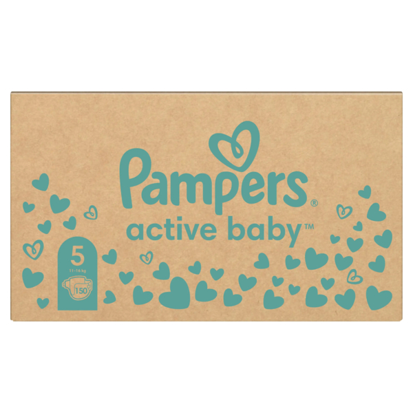 Підгузки на липучках Pampers Active Baby 5 (11-16 кг), 150 шт. - Pampik - 2