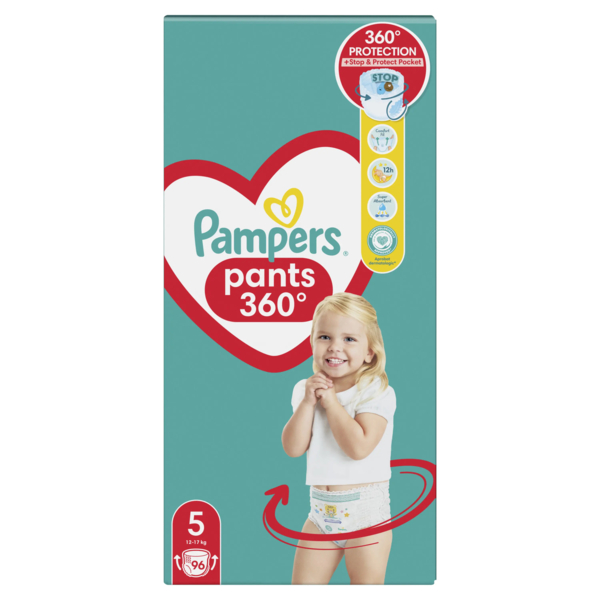 Подгузники Pampers Pants 5 (12-17 кг), 96 шт. - Pampik - 2