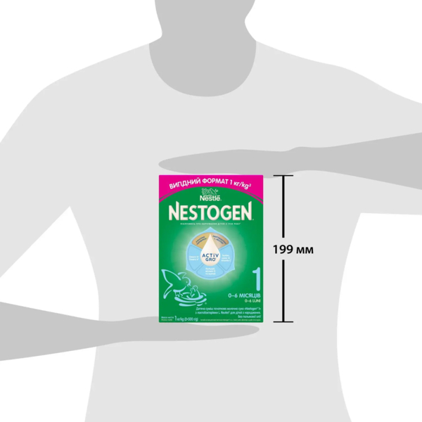 Nestogen 1 з лактобактеріями L. Reuteri, 1000 г - суха молочна суміш для дітей від народження - Pampik - 7