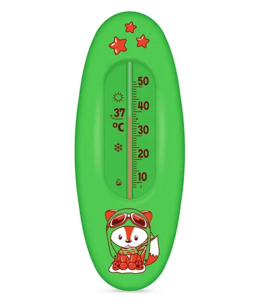 Термометр для воды Стеклоприбор Сувенир В-1 Пилот, зеленый (300146) - Pampik