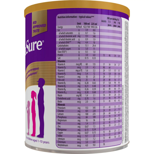 Суха молочна суміш PaediaSure Shake Полуниця, 850 г - Pampik - 3