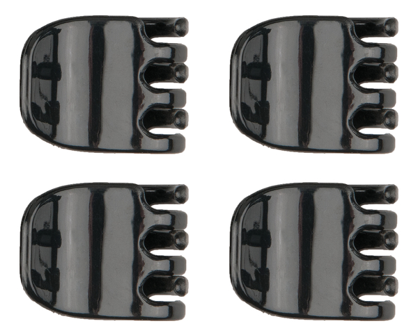 Набор заколок для волос Titania Зубец, 3 см, черный, 4 шт. (7935 B) - Pampik