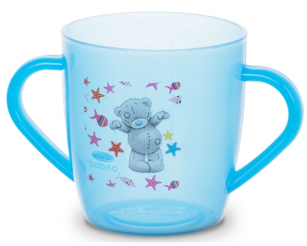 Детская чашка Baboo Me To You, 200 мл, синий (90435) - Pampik